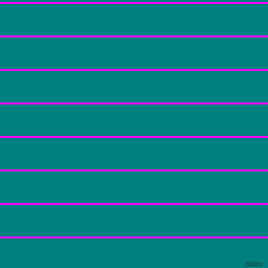 horizontal lines stripes, 4 pixel line width, 64 pixel line spacing, Magenta and Teal horizontal lines and stripes seamless tileable