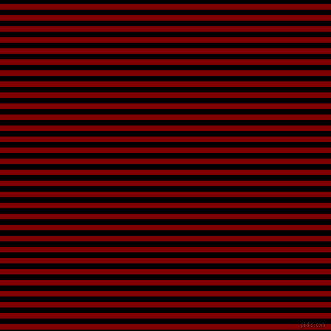 horizontal lines stripes, 8 pixel line width, 8 pixel line spacing, Maroon and Black horizontal lines and stripes seamless tileable