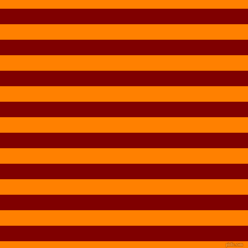 horizontal lines stripes, 32 pixel line width, 32 pixel line spacing, Maroon and Dark Orange horizontal lines and stripes seamless tileable