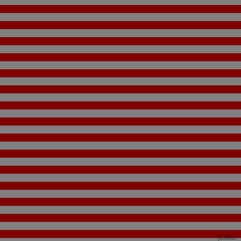 horizontal lines stripes, 16 pixel line width, 16 pixel line spacing, Maroon and Grey horizontal lines and stripes seamless tileable