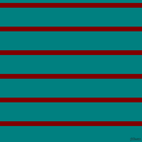 horizontal lines stripes, 16 pixel line width, 64 pixel line spacing, Maroon and Teal horizontal lines and stripes seamless tileable