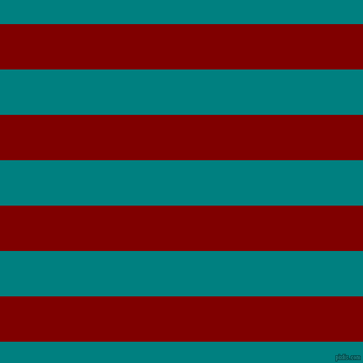 horizontal lines stripes, 64 pixel line width, 64 pixel line spacing, Maroon and Teal horizontal lines and stripes seamless tileable