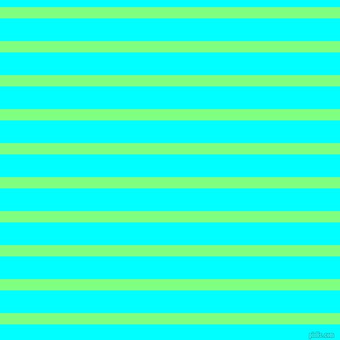 horizontal lines stripes, 16 pixel line width, 32 pixel line spacing, Mint Green and Aqua horizontal lines and stripes seamless tileable