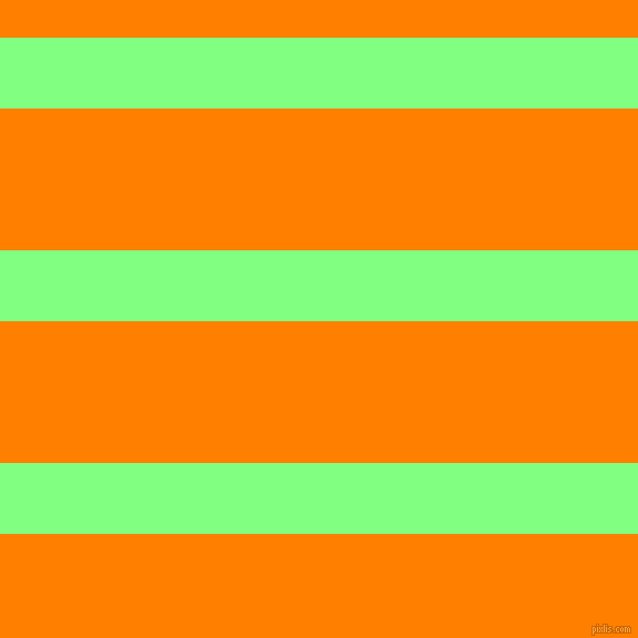 horizontal lines stripes, 64 pixel line width, 128 pixel line spacing, Mint Green and Dark Orange horizontal lines and stripes seamless tileable