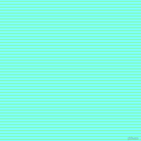 horizontal lines stripes, 2 pixel line width, 8 pixel line spacing, Mint Green and Electric Blue horizontal lines and stripes seamless tileable