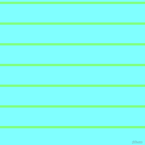 horizontal lines stripes, 8 pixel line width, 64 pixel line spacing, Mint Green and Electric Blue horizontal lines and stripes seamless tileable