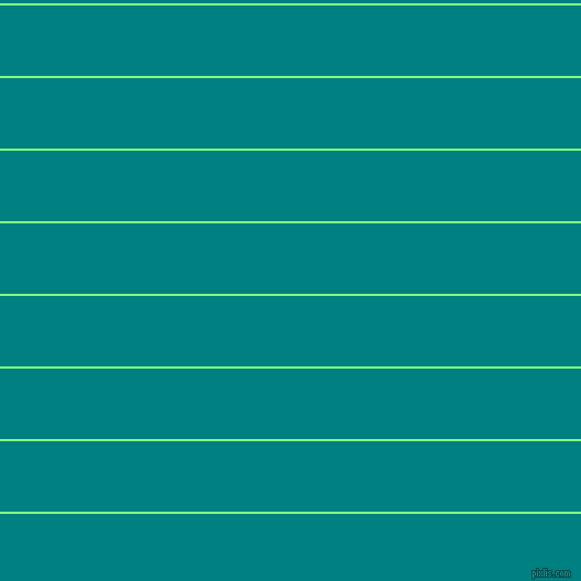 horizontal lines stripes, 2 pixel line width, 64 pixel line spacing, Mint Green and Teal horizontal lines and stripes seamless tileable
