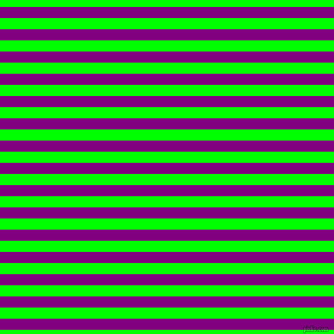 horizontal lines stripes, 16 pixel line width, 16 pixel line spacing, Purple and Lime horizontal lines and stripes seamless tileable