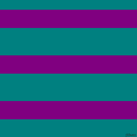 horizontal lines stripes, 64 pixel line width, 96 pixel line spacing, Purple and Teal horizontal lines and stripes seamless tileable