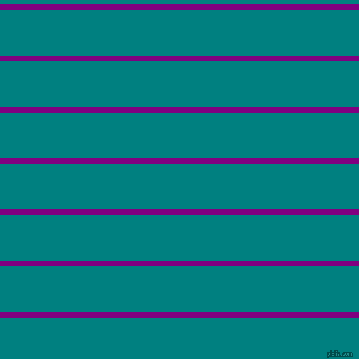 horizontal lines stripes, 8 pixel line width, 64 pixel line spacing, Purple and Teal horizontal lines and stripes seamless tileable