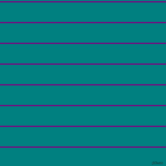 horizontal lines stripes, 4 pixel line width, 64 pixel line spacing, Purple and Teal horizontal lines and stripes seamless tileable