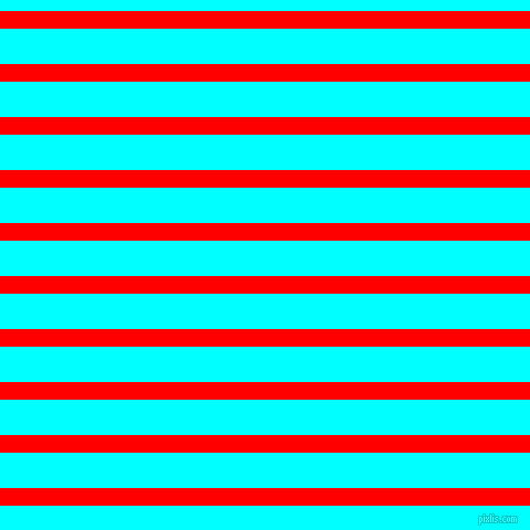horizontal lines stripes, 16 pixel line width, 32 pixel line spacing, Red and Aqua horizontal lines and stripes seamless tileable