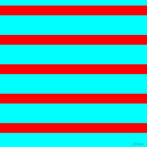 horizontal lines stripes, 32 pixel line width, 64 pixel line spacing, Red and Aqua horizontal lines and stripes seamless tileable