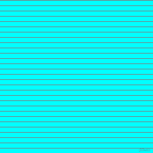 horizontal lines stripes, 1 pixel line width, 16 pixel line spacing, Red and Aqua horizontal lines and stripes seamless tileable