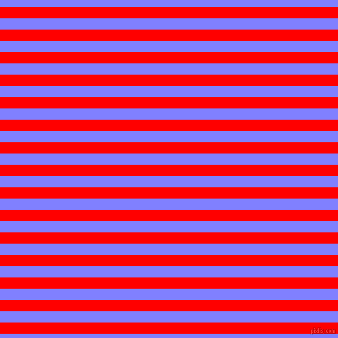 horizontal lines stripes, 16 pixel line width, 16 pixel line spacing, Red and Light Slate Blue horizontal lines and stripes seamless tileable