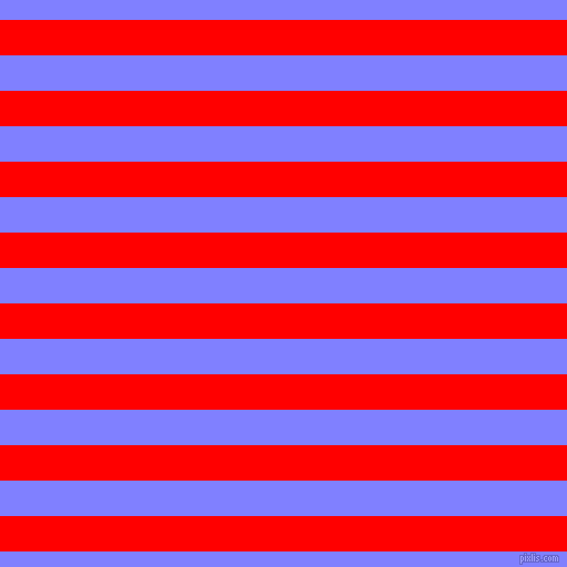 horizontal lines stripes, 32 pixel line width, 32 pixel line spacing, Red and Light Slate Blue horizontal lines and stripes seamless tileable