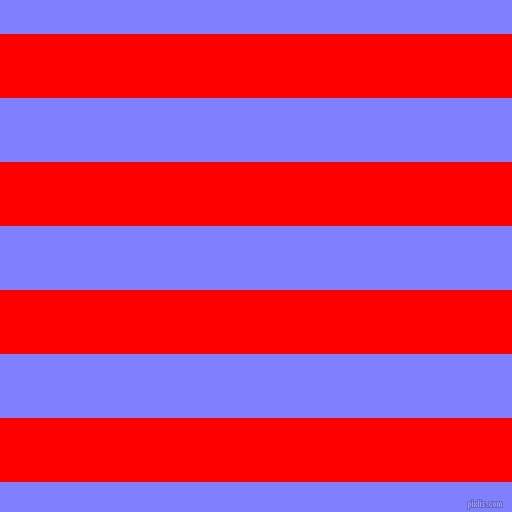 horizontal lines stripes, 64 pixel line width, 64 pixel line spacing, Red and Light Slate Blue horizontal lines and stripes seamless tileable