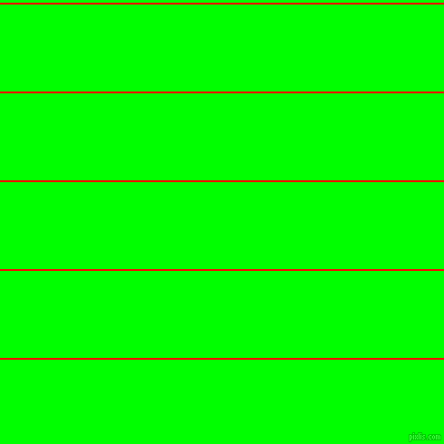 horizontal lines stripes, 2 pixel line width, 96 pixel line spacing, Red and Lime horizontal lines and stripes seamless tileable