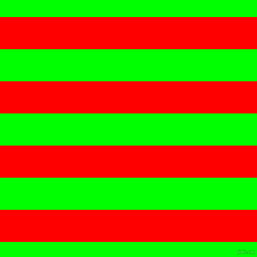 horizontal lines stripes, 64 pixel line width, 64 pixel line spacing, Red and Lime horizontal lines and stripes seamless tileable