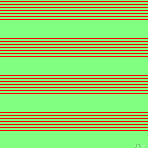 horizontal lines stripes, 2 pixel line width, 8 pixel line spacing, Red and Mint Green horizontal lines and stripes seamless tileable