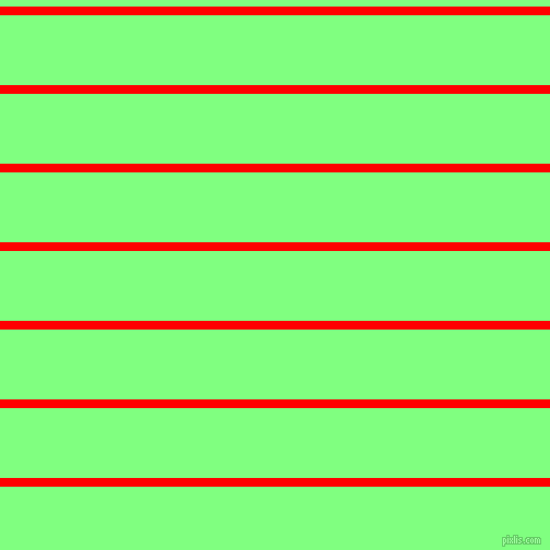 horizontal lines stripes, 8 pixel line width, 64 pixel line spacing, Red and Mint Green horizontal lines and stripes seamless tileable