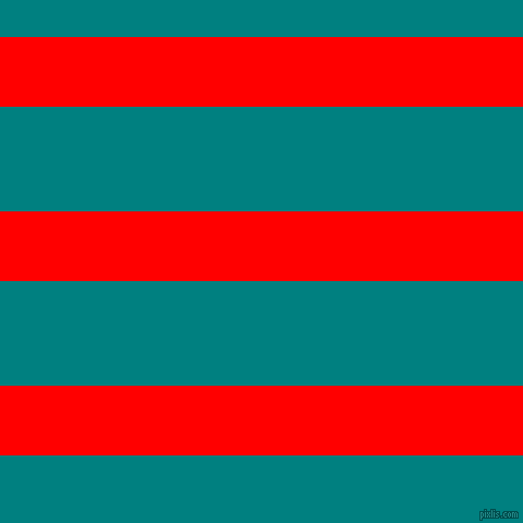 horizontal lines stripes, 64 pixel line width, 96 pixel line spacing, Red and Teal horizontal lines and stripes seamless tileable