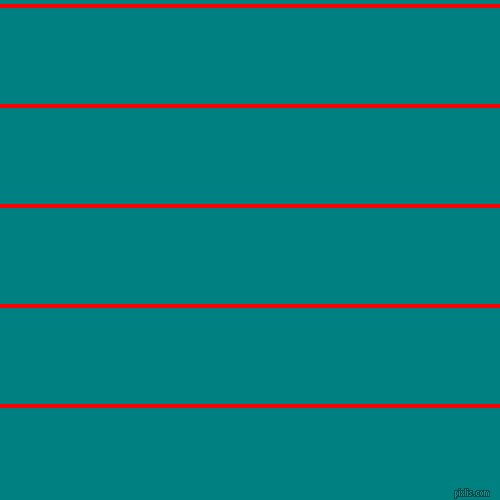 horizontal lines stripes, 4 pixel line width, 96 pixel line spacing, Red and Teal horizontal lines and stripes seamless tileable