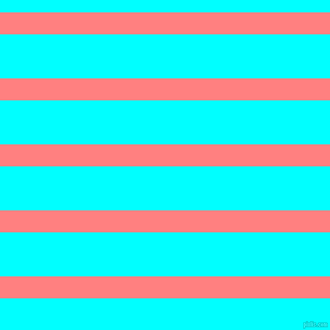 horizontal lines stripes, 32 pixel line width, 64 pixel line spacing, Salmon and Aqua horizontal lines and stripes seamless tileable