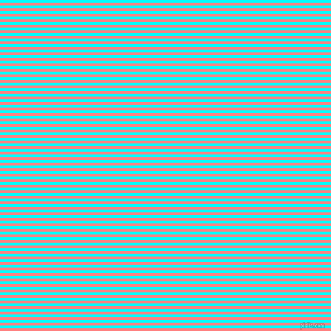 horizontal lines stripes, 4 pixel line width, 4 pixel line spacing, Salmon and Aqua horizontal lines and stripes seamless tileable