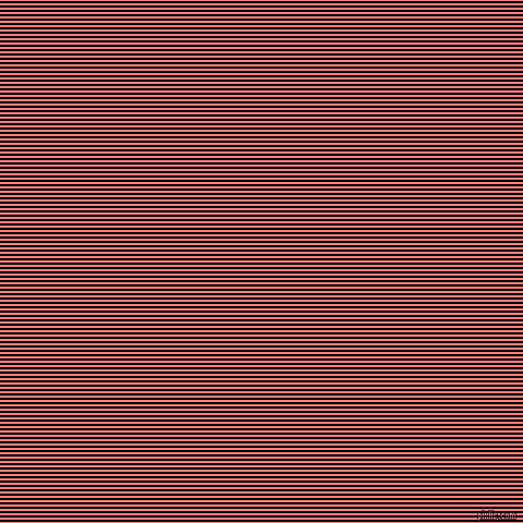 horizontal lines stripes, 2 pixel line width, 2 pixel line spacing, Salmon and Black horizontal lines and stripes seamless tileable