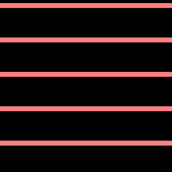 horizontal lines stripes, 16 pixel line width, 96 pixel line spacing, Salmon and Black horizontal lines and stripes seamless tileable