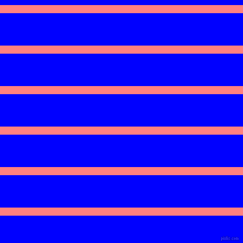 horizontal lines stripes, 16 pixel line width, 64 pixel line spacing, Salmon and Blue horizontal lines and stripes seamless tileable