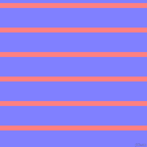 horizontal lines stripes, 16 pixel line width, 64 pixel line spacing, Salmon and Light Slate Blue horizontal lines and stripes seamless tileable