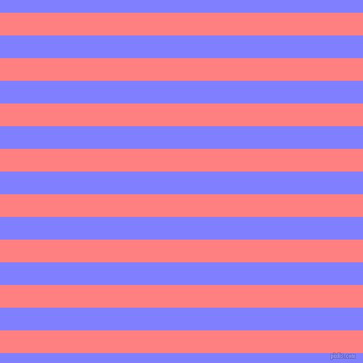 horizontal lines stripes, 32 pixel line width, 32 pixel line spacing, Salmon and Light Slate Blue horizontal lines and stripes seamless tileable