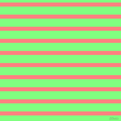 horizontal lines stripes, 16 pixel line width, 32 pixel line spacing, Salmon and Mint Green horizontal lines and stripes seamless tileable