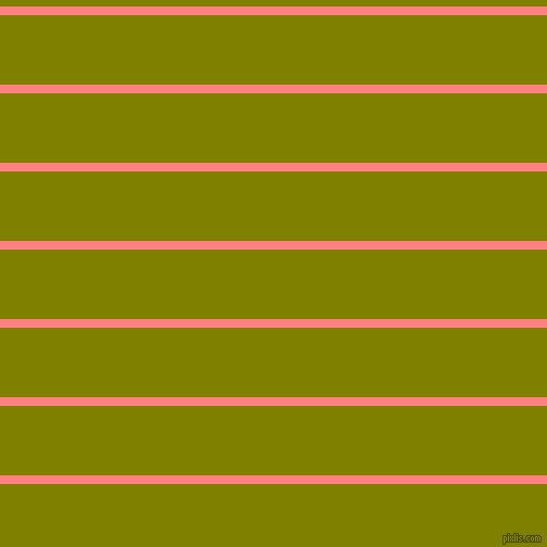 horizontal lines stripes, 8 pixel line width, 64 pixel line spacing, Salmon and Olive horizontal lines and stripes seamless tileable
