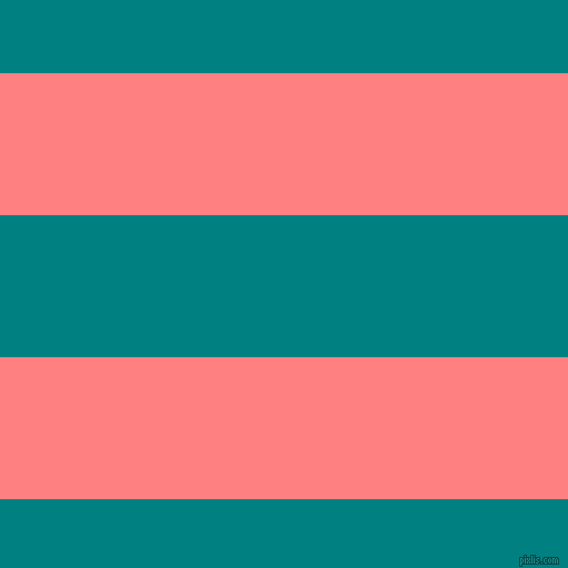 horizontal lines stripes, 128 pixel line width, 128 pixel line spacing, Salmon and Teal horizontal lines and stripes seamless tileable
