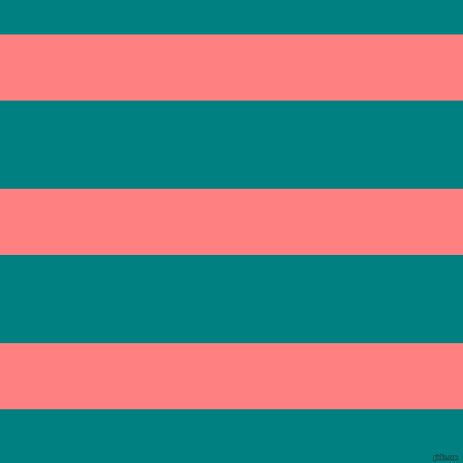 horizontal lines stripes, 96 pixel line width, 128 pixel line spacing, Salmon and Teal horizontal lines and stripes seamless tileable