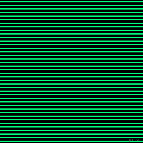 horizontal lines stripes, 4 pixel line width, 8 pixel line spacing, Spring Green and Black horizontal lines and stripes seamless tileable