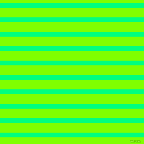 horizontal lines stripes, 16 pixel line width, 32 pixel line spacing, Spring Green and Chartreuse horizontal lines and stripes seamless tileable