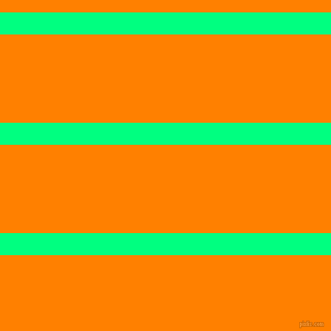 horizontal lines stripes, 32 pixel line width, 128 pixel line spacing, Spring Green and Dark Orange horizontal lines and stripes seamless tileable