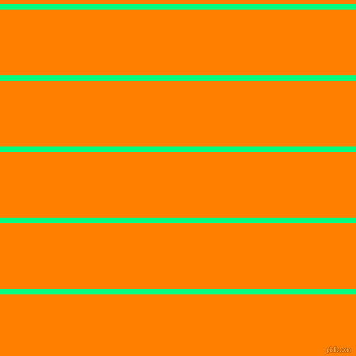 horizontal lines stripes, 8 pixel line width, 96 pixel line spacing, Spring Green and Dark Orange horizontal lines and stripes seamless tileable