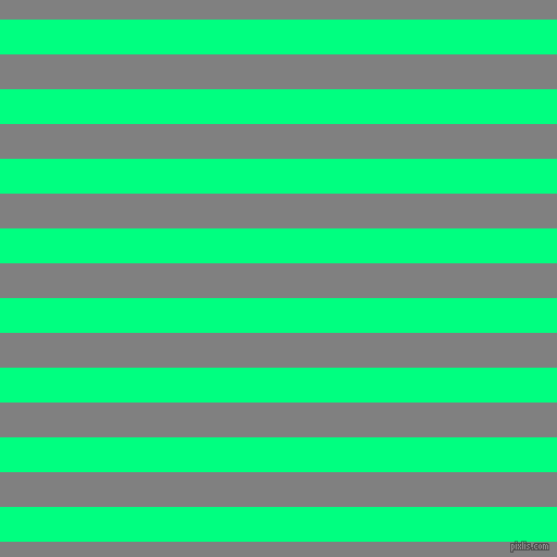 horizontal lines stripes, 32 pixel line width, 32 pixel line spacing, Spring Green and Grey horizontal lines and stripes seamless tileable