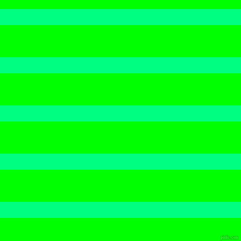 horizontal lines stripes, 32 pixel line width, 64 pixel line spacing, Spring Green and Lime horizontal lines and stripes seamless tileable