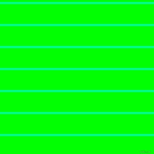 horizontal lines stripes, 8 pixel line width, 64 pixel line spacing, Spring Green and Lime horizontal lines and stripes seamless tileable