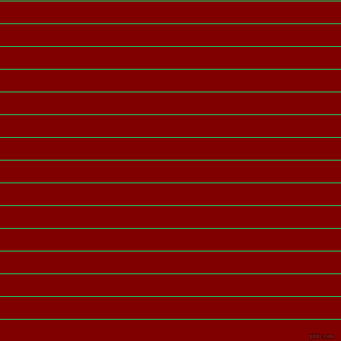 horizontal lines stripes, 1 pixel line width, 32 pixel line spacing, Spring Green and Maroon horizontal lines and stripes seamless tileable