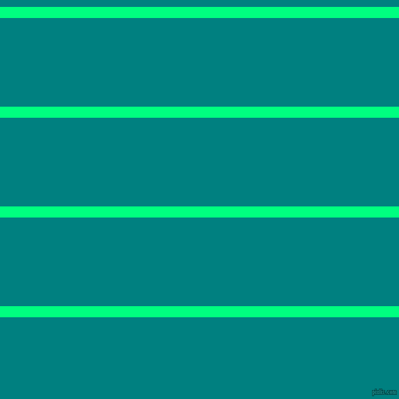 horizontal lines stripes, 16 pixel line width, 128 pixel line spacing, Spring Green and Teal horizontal lines and stripes seamless tileable