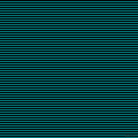 horizontal lines stripes, 4 pixel line width, 4 pixel line spacing, Teal and Black horizontal lines and stripes seamless tileable
