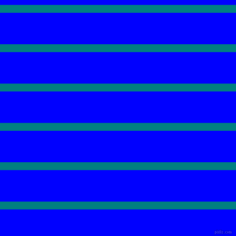 horizontal lines stripes, 16 pixel line width, 64 pixel line spacing, Teal and Blue horizontal lines and stripes seamless tileable