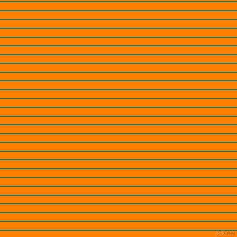 horizontal lines stripes, 2 pixel line width, 16 pixel line spacing, Teal and Dark Orange horizontal lines and stripes seamless tileable